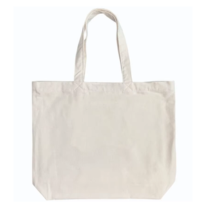 Sac fourre-tout réutilisable en coton recyclé, écologique, naturel, personnalisable, imprimé, promotionnel, pour la vente en gros - Product Image 3