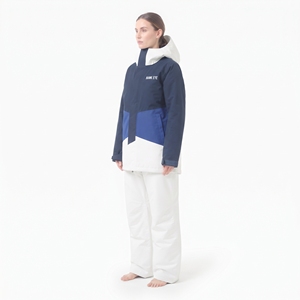 Traje de esquí impermeable y cálido para mujer, de dos piezas, chaqueta y pantalones para nieve, a prueba de viento, para actividades al aire libre. - Product Image 2