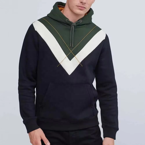 Sweat à capuche court tendance pour homme, 100% coton molletonné, grande taille, à épaules tombantes, délavé à l'acide, gaufré, avec design de capuche unique et effet vieilli - Product Image 4