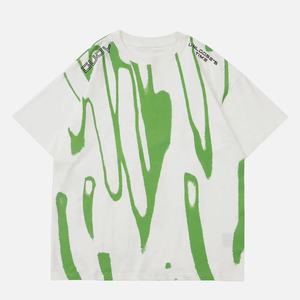 Premium Quality <b>Top</b> Trending Unisex Oversized Crew Neck Hip Hop Multi color <b>rainbow</b> Tie Dye Custom Printed Men's Summer T-shirts - Product Image 1