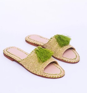 Sandalias de Rafia Tropicales - Calzado de Verano Hecho a Mano para Mujer - Imprescindibles para Vacaciones - Product Image 3