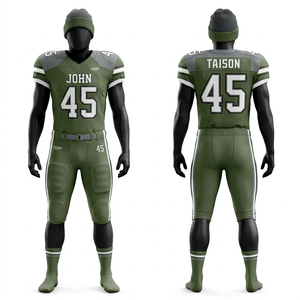 ชุดฟุตบอลชายคุณภาพสูง 280 GSM ผ้าโพลีเอสเตอร์ผสมสแปนเด็กซ์ ระบายอากาศได้ดี สีแดงเลือดหมู ตัดเย็บแผงสีเหลืองตัดกัน พร้อมปักโลโก้ตามสั่ง - Product Image 4