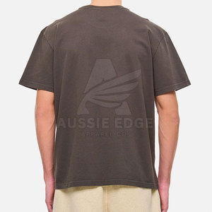 T-shirts brodés pour hommes, nouveau style, personnalisables, séchage rapide, avec logo personnalisé - Product Image 2