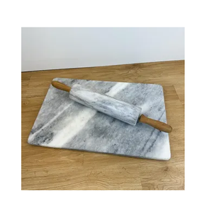 Marble <b>Rolling</b> Board and <b>Rolling</b> <b>Pin</b> Wholesale Pure Natural Eco-Friendly Wooden <b>Rolling</b> Board Shape Dough Roller <b>Pin</b> - Product Image 2