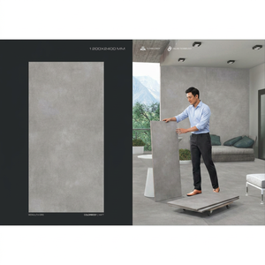 Dalles de pierre frittée en porcelaine industrielle Vistaar Breccia Beige 1200x2400mm résistantes aux acides et à la chaleur pour cuisines et salles de bain de luxe - Product Image 1