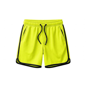 Pantalones Cortos de Malla Sólida Hechos a Medida, Estilo de Moda, para Hombre, de Alta Calidad, Transpirables, Impermeables, Ecológicos, con Bolsillos Laterales - Product Image 1
