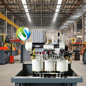 Transformateur de puissance triphasé à bobinage sec 25 kVA, bobinage stratifié cuivre/aluminium, noyau en acier au silicium, 220 V à 380 V - Product Image 4