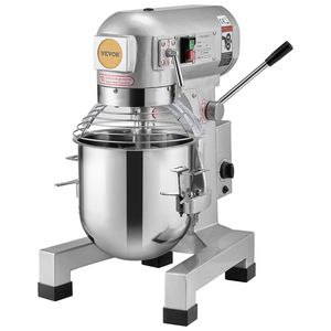 Impastatrice Commerciale da 14L con 3 Velocità Regolabili, 550W, Ciotola in Acciaio Inox, Attrezzatura Professionale per Panifici - Product Image 1