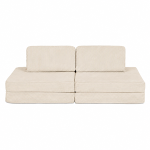 Factory Wholesale Modular <strong>Foam</strong> Children's Play <strong>Sofa</strong> Set with Convertible Design for Indoor Playroom and Bedroom Use - Product Image 4