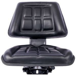 Falciatrice compatta con sedile del trattore e schienale in acciaio nero/PVC parti e accessori per falciatrice - Product Image 1