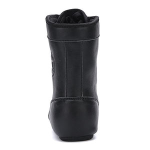 Solid <b>Red</b> Color Durable Lightweight With Own Logo Premium Quality Unique Style Genuine Leather Boxing <b>Shoe</b> - Product Image 3