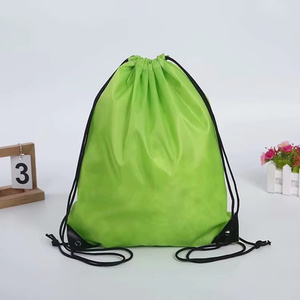 Sac de sport en nylon réutilisable et personnalisable avec cordon de serrage, imperméable, léger, écologique, pour les voyages, le yoga, la remise en forme, le quotidien - Product Image 4