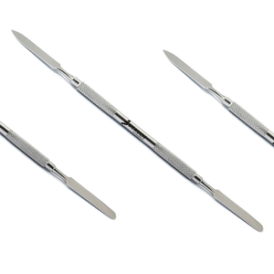 Espátula manual de acero inoxidable para cemento dental, herramienta de doble punta para mezclar ceras, cementos y polvos restauradores, reutilizable - Product Image 4