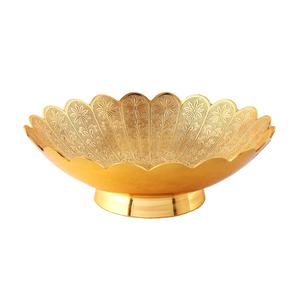 ชามโลหะพรีเมียมสำหรับโรงแรม ร้านอาหาร บ้าน ใช้เสิร์ฟอาหารและตกแต่งโต๊ะอาหาร ของตกแต่งบ้าน - Product Image 1