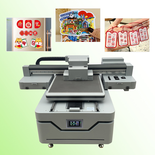 High-accuracy 6090 Uv Flatbed Printer Led Uv Machine Mug Phone Vision Positioning Uv Printer for Glass Board Printing