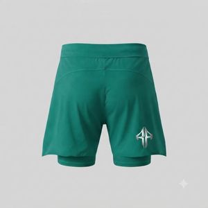 Pantalones Cortos de MMA Gladiator para Hombre de RIVIAN ATLANTIC, Impresión por Sublimación, Material de Spandex/Poliéster, Calidad Premium - Product Image 3