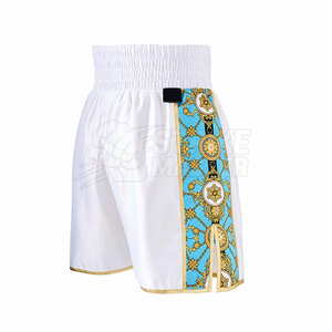 Servicio OEM, Shorts Transpirables Personalizados al por Mayor para Hombre, Muay Thai y Lucha Libre, con Logotipo Frontal, Nueva Llegada, Marca Privada - Product Image 5