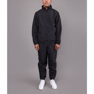 Survêtements de jogging personnalisés haut de gamme pour hommes, en coton et polyester, avec fermeture éclair intégrale, pour l'entraînement et la gym - Product Image 5