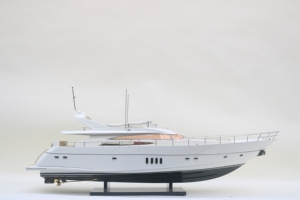 VIKINGG 70 SPORT CRUISER Bateau Modèle Personnalisé en Fibre de Verre Style Nautique Peint Artisanat d'Origine Vietnamienne Cadeau d'Affaires - Product Image 4