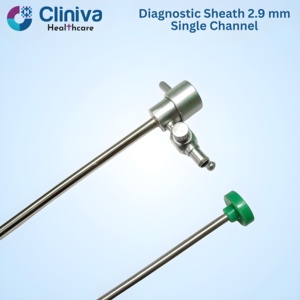21 Fr <b>Laparoscopic</b> Cystoscopy Diagnostic Sheath Single Channel 2.9mm Or 4mm High Quality Reusable Surgical <b>Instruments</b> - Product Image 3