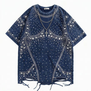 T-shirt de sport pour homme à prix d'usine avec logo personnalisé en gros, t-shirts de sport surdimensionnés pour homme au meilleur prix - Product Image 2