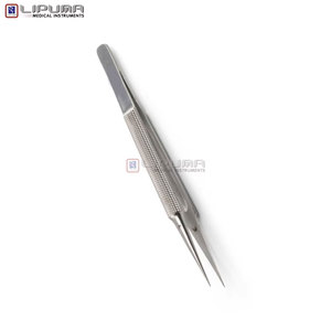 Pinces droites de micro-chirurgie 12 cm, micro-pinces de suture délicates, instruments chirurgicaux médicaux pour la manipulation de tissus fins - Product Image 5