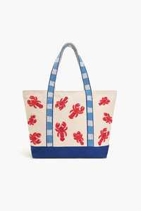 Sac fourre-tout en toile de coton indien fait main, broderie palmier, design unique, réutilisable, sac à bandoulière pour voyage d'été, haute qualité - Product Image 6