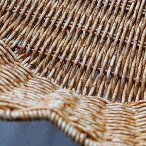 ถาดหวายสานลายเปลือกหอยสำหรับเสิร์ฟ รูปทรงเปลือกหอย สำหรับโต๊ะกาแฟ ห้องครัว ผลิตโดย KingCraftViet ขายส่ง - Product Image 5