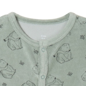 Wholesale Newborn Baby Romper Cotton Bodysuit Set Long Sleeve Knitted Infant Clothes Custom OEM Baby Garments Bulk Supplier - Product Image 4