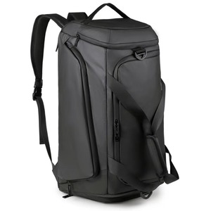 Sac de sport unisexe en polyester durable, imperméable, avec logo personnalisé, idéal pour le fitness, le yoga, les voyages et la gym - Product Image 2