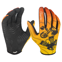 Guantes Deportivos de Motocross MX, Ciclismo MTB, BMX, para Carreras, con Dedos Completos
