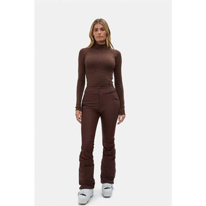 Custom <b>Women</b> Ski Suit Set <b>Waterproof</b> Windproof <b>Puffer</b> <b>Jacket</b> and Slim Pants 2 Piece Snowboard Suit with Hood and Belt - Product Image 4