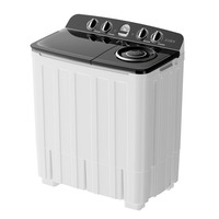 Lave-linge à double cuve de qualité supérieure, antirouille, consommation d'eau économique, adapté au lavage quotidien des vêtements