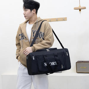 Bolsa Deportiva de Viaje Weekender T60 con Separación para Ropa Seca y Mojada, para Yoga, Fitness y Entrenamiento, con Compartimento para Zapatos y Logotipo Personalizado - Product Image 6
