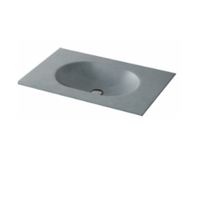 Lavabo de Baño Rectangular de Mármol para Encimera, Mueble de Madera, Diseño Moderno, Acabado Dorado, con Escurridor, 12L - Product Image 3