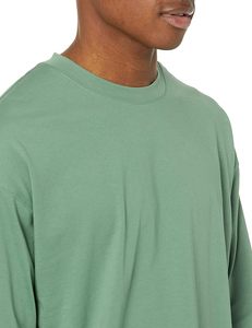Camiseta de manga larga para hombre con bolsillo, para entrenamiento, correr al aire libre, de corte holgado y tela gruesa. - Product Image 3
