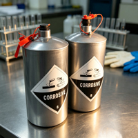 Cylindres en acier de qualité industrielle de 34,5 kg pour la fusion du fer et la conteneurisation étanche sans fuite pour les sites miniers