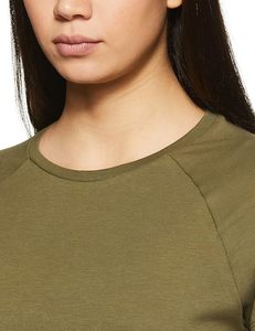 180 Degree Active Women's <b>Square</b> Collar Eco-Friendly Dry Fit Formal T-Shirt - Product Image 1