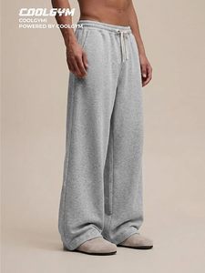 Custom Unisex Grey Color Baggy Sweatpants Heavyweight Cotton Oversized Joggers Streetwear OEM ODM Wholesale Manufacturer - Product Image 4