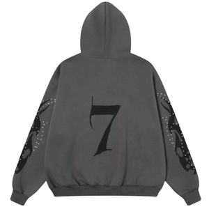 Sudaderas con Capucha para Hombre, Personalizadas, Cómodas, Elegantes, de Gran Tamaño, de Color Sólido, Estilo Informal - Product Image 2