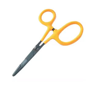 Pinzas de Pesca Manuales Hosanna Surgical de Acero Inoxidable Premium de 5 Pulgadas, Pinzas Rectas Reutilizables Tipo Tijera para Pesca con Mosca - Product Image 1