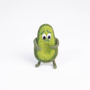 Juguete de Aguacate de Fieltro de Lana Hecho a Mano, Adorno Adorable, Juego de Imitación, Regalo para Niños - Product Image 1