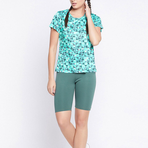 Camiseta de Verano Informal para Mujer, Personalizada, con Estampado por Sublimación, de Lona Lisa Teñida, Transpirable, de Secado Rápido, de Alta Calidad, a Precio Económico - Product Image 6