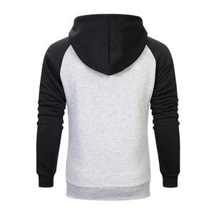 Sweat à capuche surdimensionné vintage brodé personnalisé 2025 pour hommes, vêtements d'hiver à poches kangourou de couleur unie avec capuche pour l'automne - Product Image 6