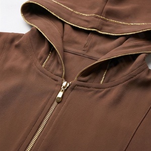 Venta al por mayor de Abayas Abiertas de Chifón Sencillas para Mujeres Musulmanas, Ropa Islámica de Alta Calidad, Estilo Moderno y a la Moda, en Lote - Product Image 4