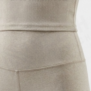 Conjunto de Yoga para Mujer, Ropa Deportiva Ligera para Gimnasio, Sostenible, Tallas Grandes, Venta al Por Mayor, Última Moda en Ropa Deportiva, Color Personalizado - Product Image 5