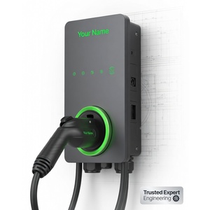 Estación de Carga para Vehículos Eléctricos (VE) Inteligente Wi-Fi de Nivel 2, 50 Amperios, 240V, con Bluetooth, OEM, Alta Conectividad, Venta al Por Mayor - Product Image 1