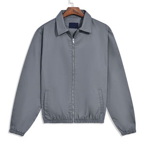 Chaquetas para Hombre de Alta Calidad en Poliéster/Algodón, Servicio OEM, Chaquetas Bomber Transpirables para Hombre, Otoño, Logotipo Personalizado, Chaquetas Personalizadas para Hombre - Product Image 1