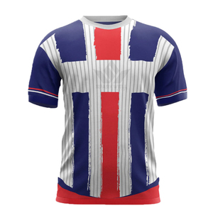 2026 Unisex High Quality Quick Drying Short Printed Sports Jerseys Factory Direct Wholesale Customized Pinstripe Pattern - Product Image 3
