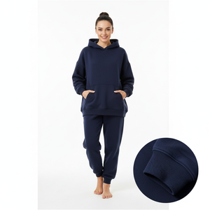 Sudadera con Capucha para Mujer, Mezcla de Algodón Suave y Ligera, Corte Holgado y Cómodo, Uso Diario Informal, Ropa Urbana OEM - Product Image 5